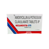 Intas Megamentin - 375 Antibiotic Tablets