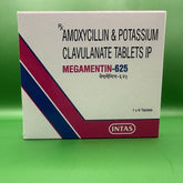 Intas Megamentin - 625 Antibiotic Tablets