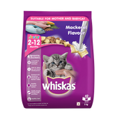 Whiskas Kitten Mackerel Dry Food For Cats