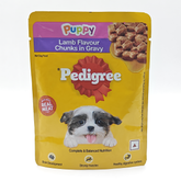 Pedigree Lamb Flavour Chunks Puppy Wet Food For Dogs