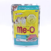 Me-o Tuna with Sardine in Jelly Kitten Wet Food For Cats