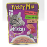 Whiskas TastyMix Seafood Cocktail With Wakame Seaweed Wet Food For Cats