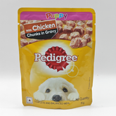 Pedigree Chicken Chunks Puppy Wet Food For Dogs
