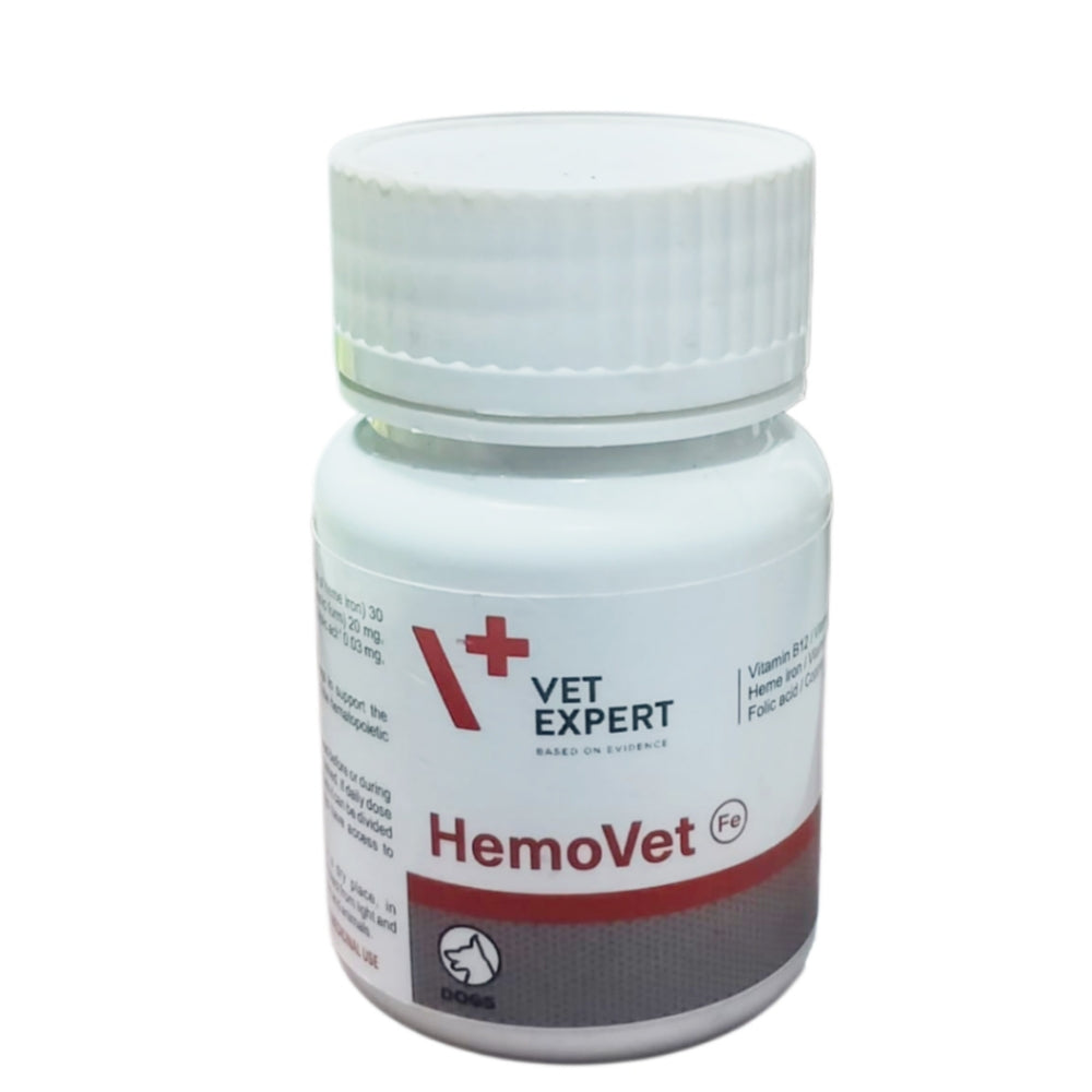 Vet Expert HemoVet -  Tablets - Dietary Supplement for Dogs