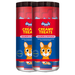 Drools Salmon & Skipjack Creamy Treat For Cats