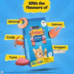 Purina Friskies SeaFood Dry Food For Cats