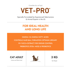 Vet-Pro Adult Dry Food For Cats