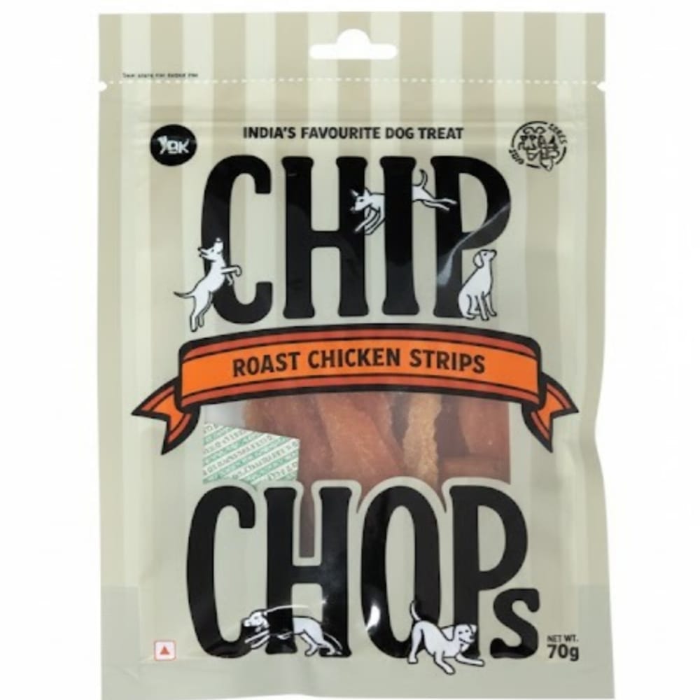 Chip Chops Roast Chicken Strips Dog Treats