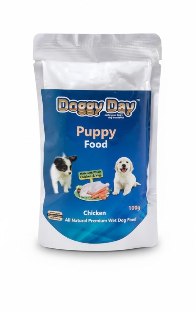 Doggy Day Chicken-Puppy Wet Food For Dogs