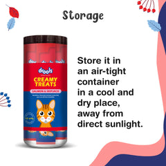 Drools Salmon & Skipjack Creamy Treat For Cats