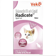 Veko Radicate Tick and Flea Control Spot On for Cats