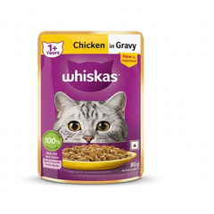 Whiskas Chicken in Gravy Adult Cat Wet Food