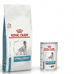 Royal Canin Hypoallergenic KIT BOX (DRY FOOD 2KG + CAN WET FOOD)