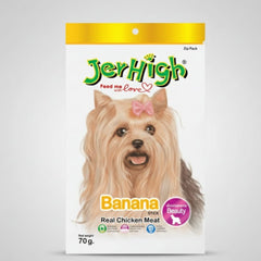 JerHigh Chicken Banana Dog Treat