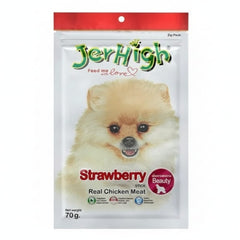 JerHigh Chicken Strawberry Dog Treats