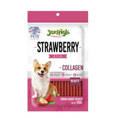 JerHigh Strawberry Stix Dog Treats