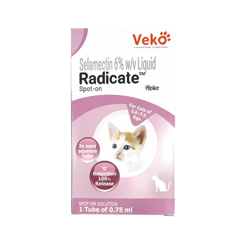 Veko Radicate Tick and Flea Control Spot On for Cats