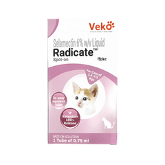 Veko Radicate Tick and Flea Control Spot On for Cats