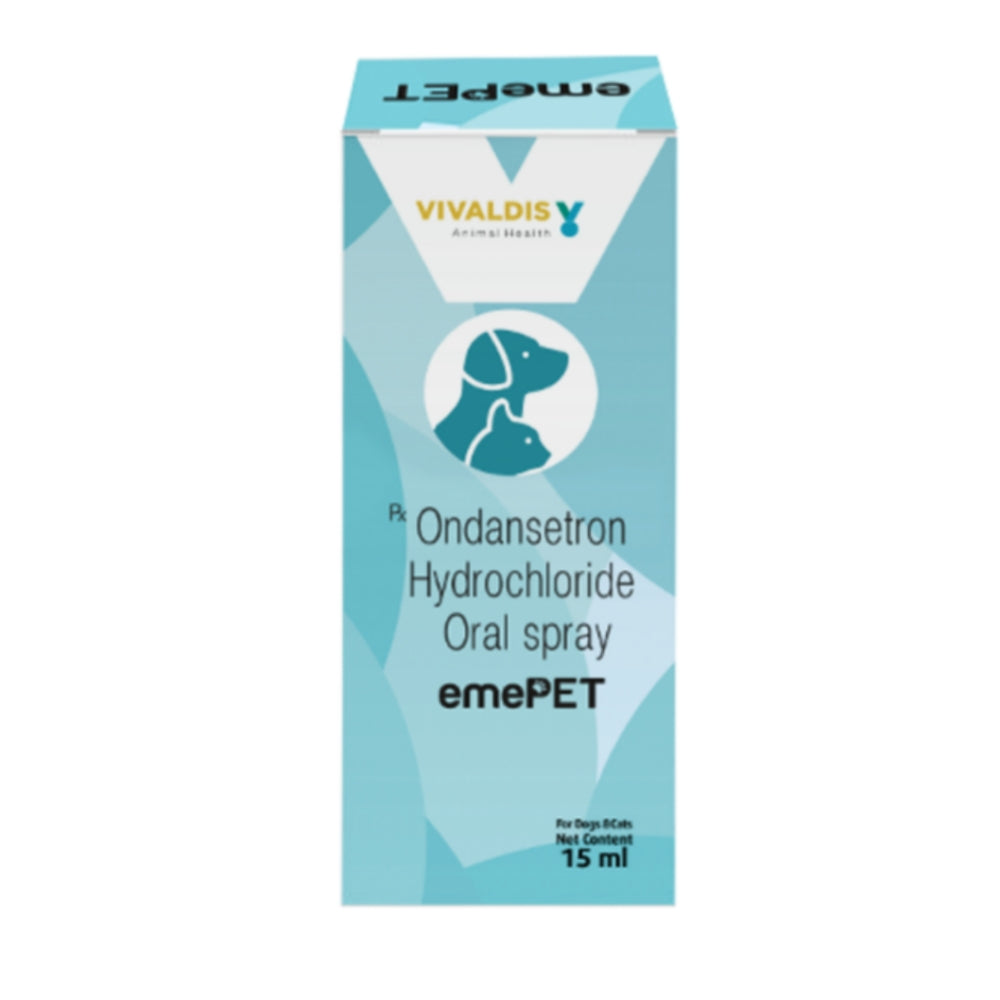 Vivaldis Emepet Oral Spray (Ondansetron) for Dogs & Cats (15ml)
