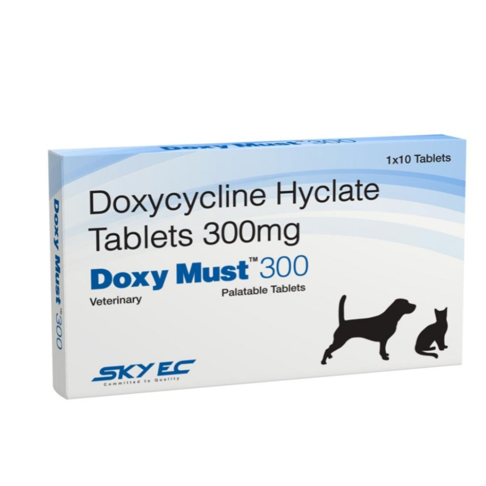 Skyec Doxy Must 200mg Tablets for Dogs and Cats