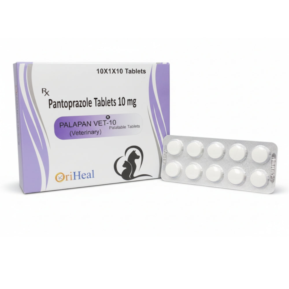 Oriheal Palapan Vet (Pantoprazole) 10mg Tablet for Dogs and Cats