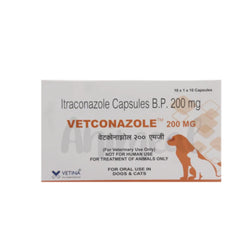 Vetconazole Capsules – 100mg / 200mg for Dogs & Cats