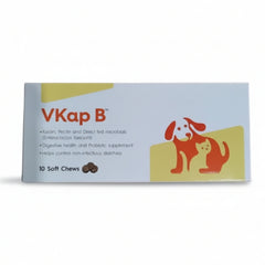 Vvaan VKap B Digestive &amp; Probiotics Supplements for Dogs &amp; Cats (30 tablets):