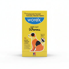 Scientific Remedies Worex Dewormer Tablets for Dogs – 10 Tabs