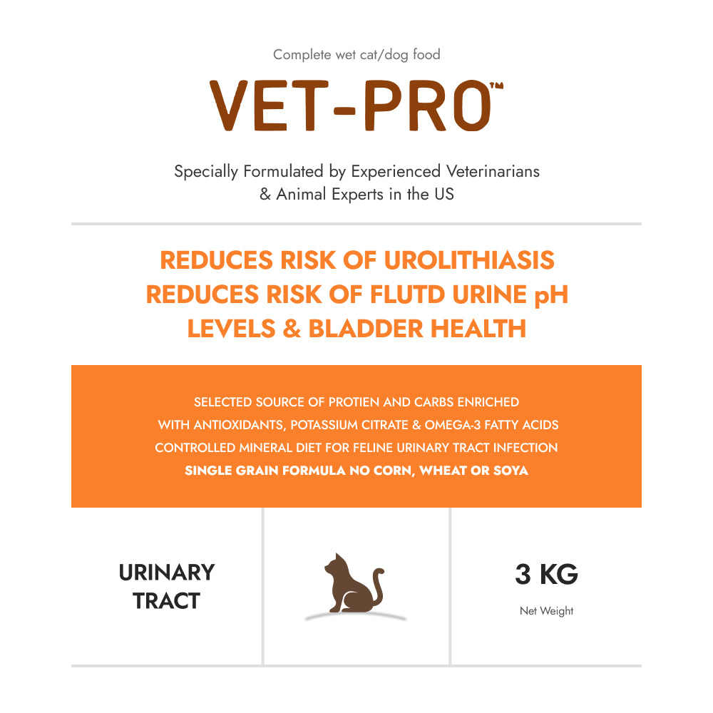 Vet-Pro Urinary Tract Dry Food For Cats