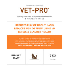 Vet-Pro Urinary Tract Dry Food For Cats