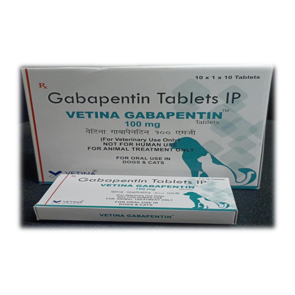 Vetina Gabapentin-100mg Tablets For Dogs & Cats