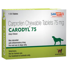 Savavet Carodyl 75mg Tablet For Dogs