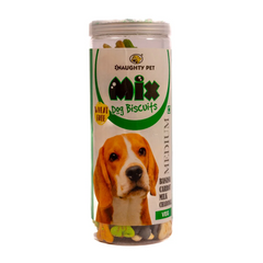 Naughty Pet Mix Veg Wheat Free-Medium Biscuits For Dogs