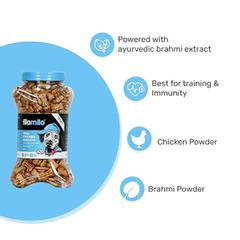 Filo Milo Real Chicken-Milk & Egg Flavour Biscuit For Dogs