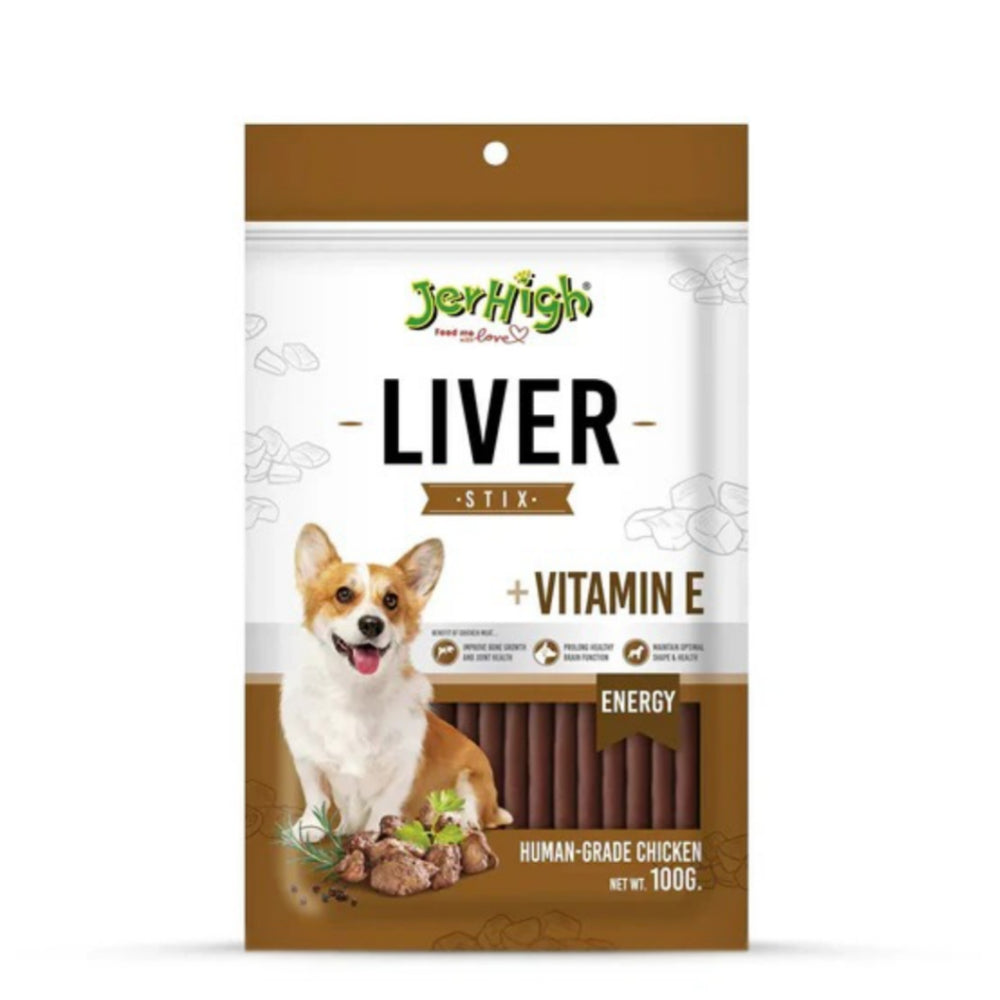 JerHigh Liver Stix Dog Treats