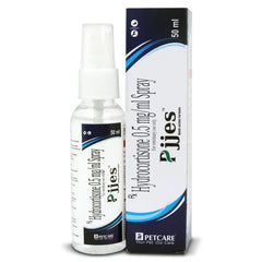 Petcare Pjjes Hydrocortisone Spray for Dogs & Cats