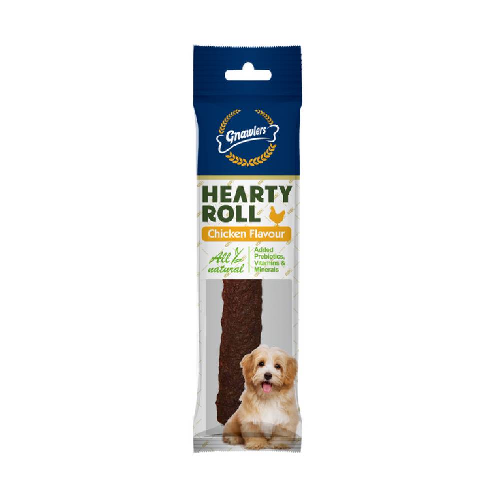 Gnawlers Hearty Roll Chews For Dogs