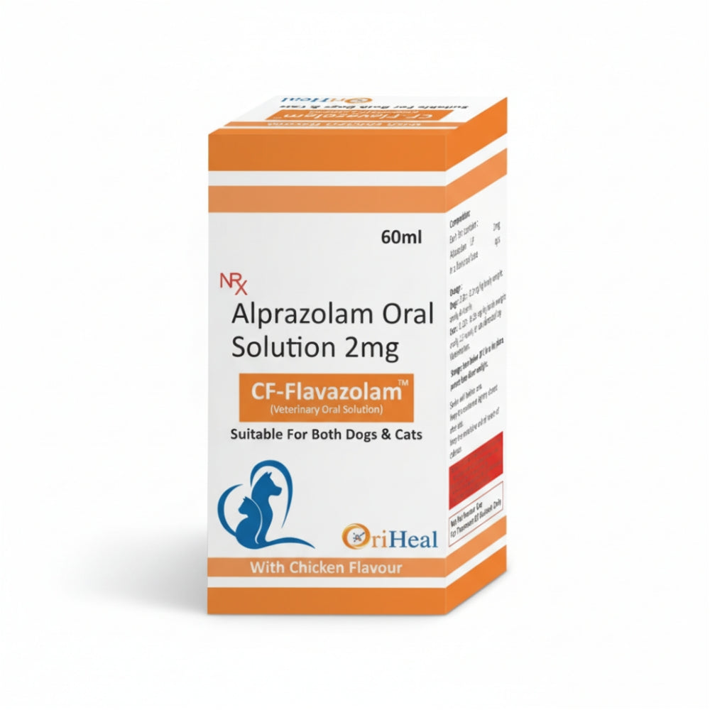 Oriheal CF Flavazolam Solution for Dogs and Cats