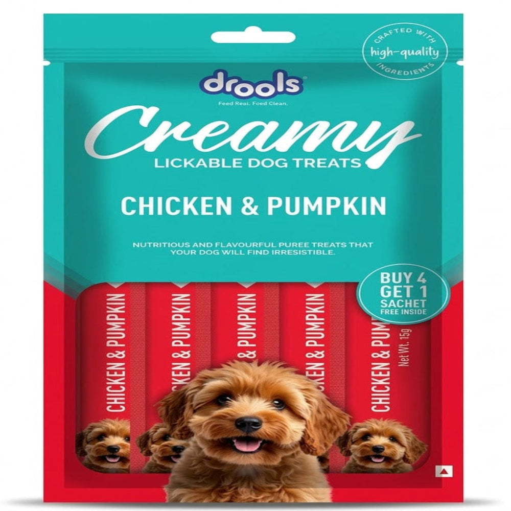 Drools Chicken & Pumpkin Creamy Dog Treats