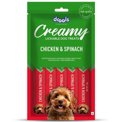 Drools Chicken & Spinach Creamy Dog Treats