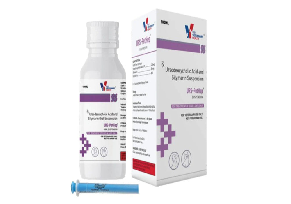 Drools URS PetHep Oral Suspension for Dogs & Cats | Supports Liver Function & Overall Health