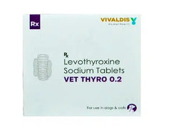 Vivaldis Vet Thyro 0.2mg Tablet For Dogs & Cats