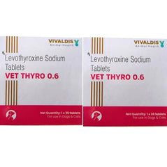 Vivaldis Vet Thyro 0.6mg Tablet For Dogs & Cats