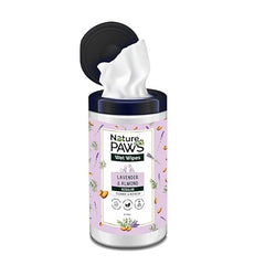 Regular - Pet Wipes with Lavender, Tea Tree & Almond Scent 30 pulls